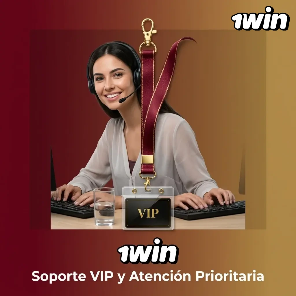 Soporte VIP en 1win: atención prioritaria, agente dedicado y respuesta rápida para jugadores de alto nivel.